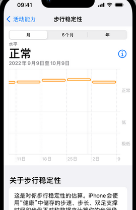 兴庆iPhone手机维修如何在iPhone开启'步行稳定性通知'