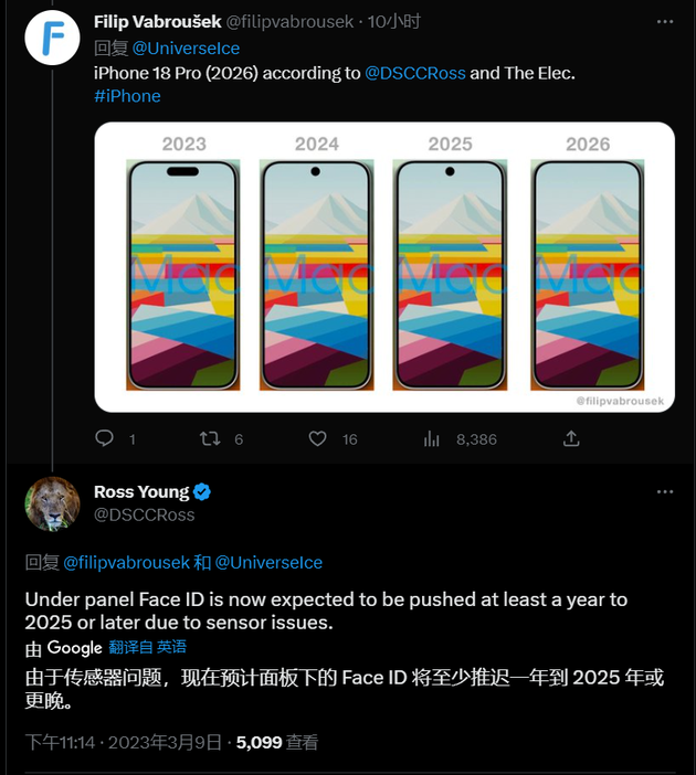 兴庆苹果手机维修分享:屏下Face ID有什么优势？iPhone何时会有屏下Face ID？ 