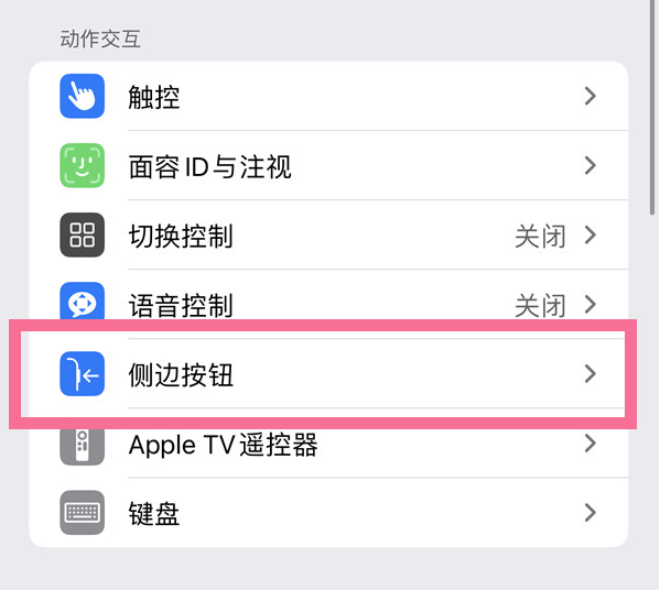 兴庆苹果14维修店分享iPhone14 Plus侧键双击下载功能关闭方法 